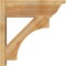 Ekena Millwork Westlake Rough Sawn Traditional Outlooker, Western Red Cedar, 8"W x 24"D x 24"H OUT08X24X24WTL01RWR - alternate 3